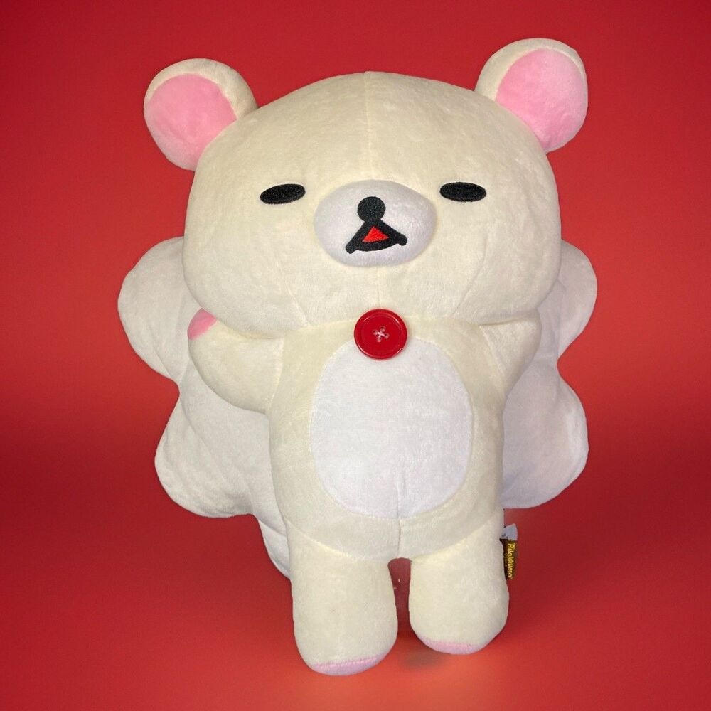 Rilakkuma Korilakkuma Large Nap Star Cloud Plush White 16” Plush Toy